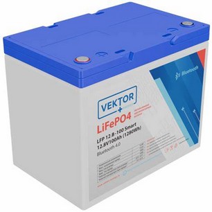 LiFePO₄ аккумулятор 1,28 кВт·ч Vektor Energy LFP BLOCK 12.8-100 Smart